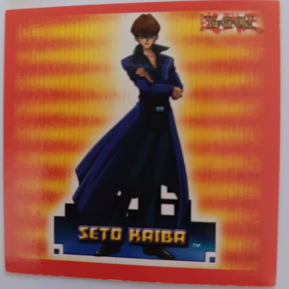 Vintage Topps 1996 Yu-Gi-Oh Sticker Collection Gold Silver Foil vending prize - Picture 3 of 5